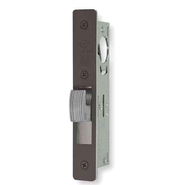 MS HOOKBOLT 31/32 BS 313 31/32  Inch Backset Radius Faceplate Strike Not Included Dark Br